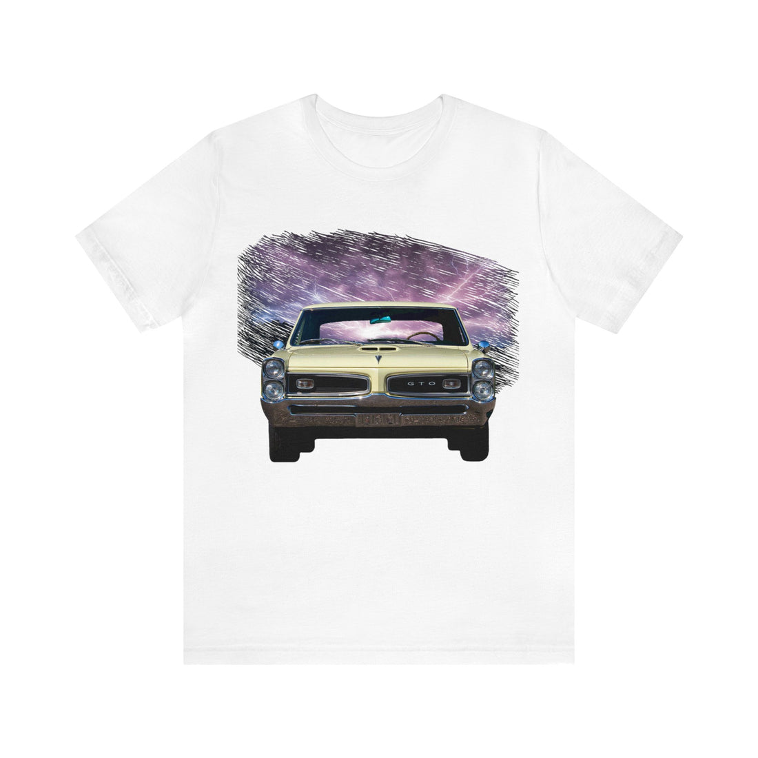 1966 GTO in our lightning series Short Sleeve Tee