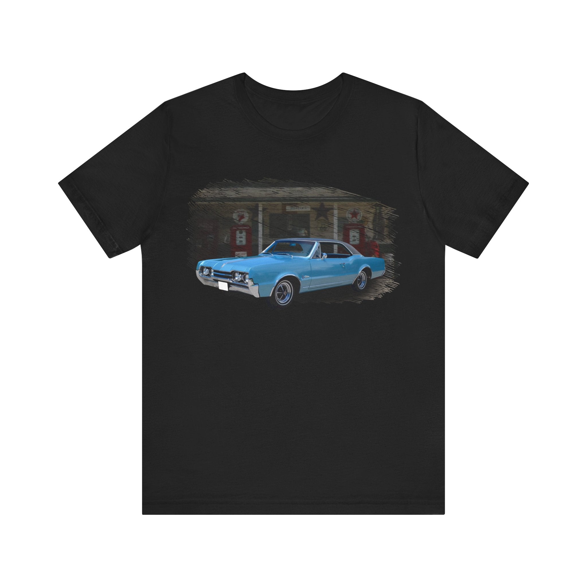 New 1967 Cutlass in our filling station series Short Sleeve T-Shirt