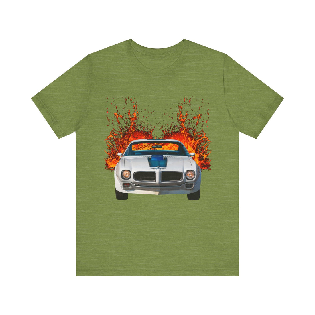 1970 Pontiac Trans AM lava series short sleeve tee design.