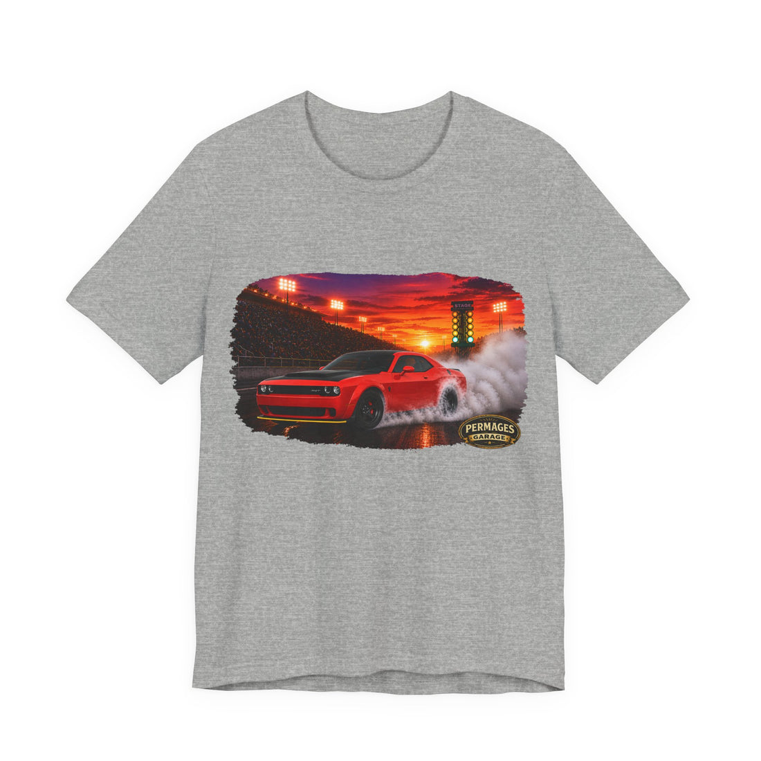 Nitro Series – High-Octane Classic  Drag Racing with Distressed 2018 Demon Nitro Series T-Shirt