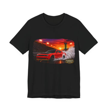 Nitro Series – High-Octane Classic  Drag Racing with Distressed 2018 Demon Nitro Series T-Shirt