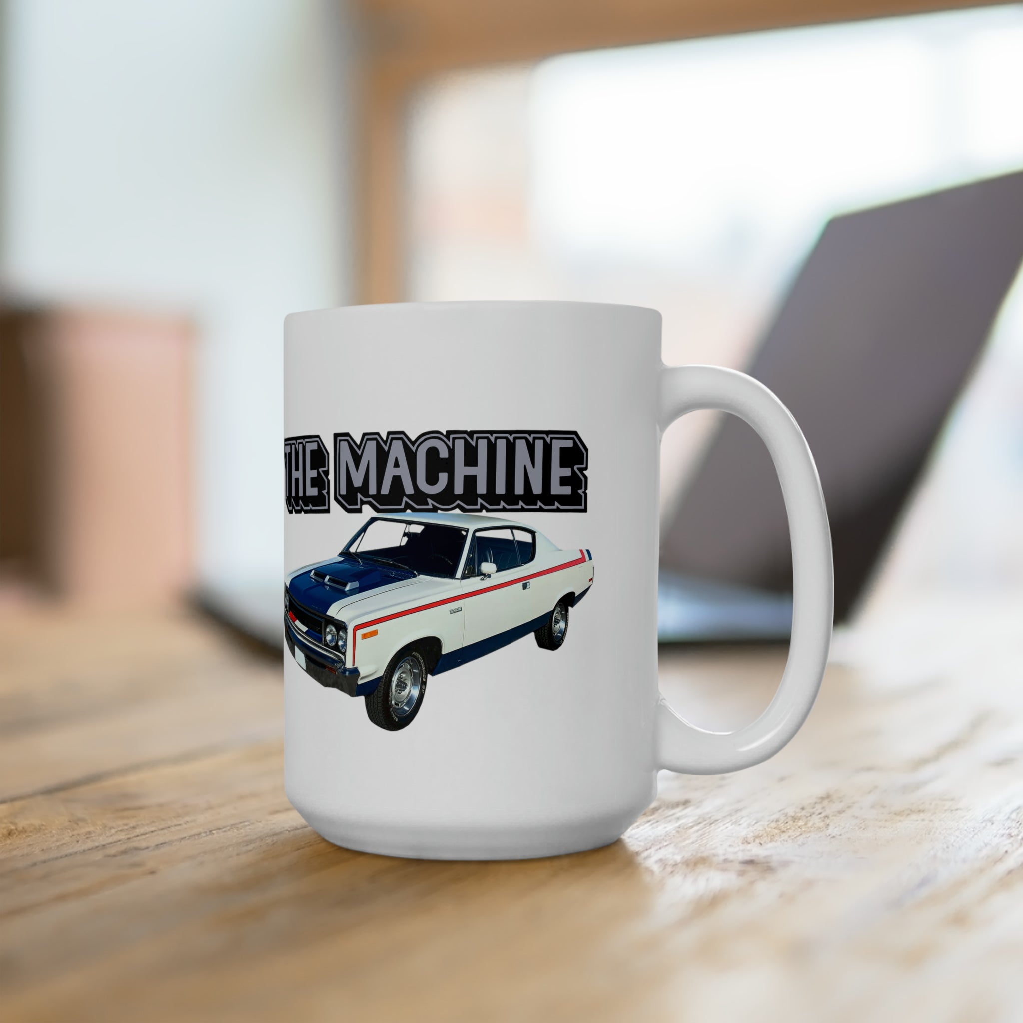 1970 Rebel The Machine 15oz Ceramic Mug