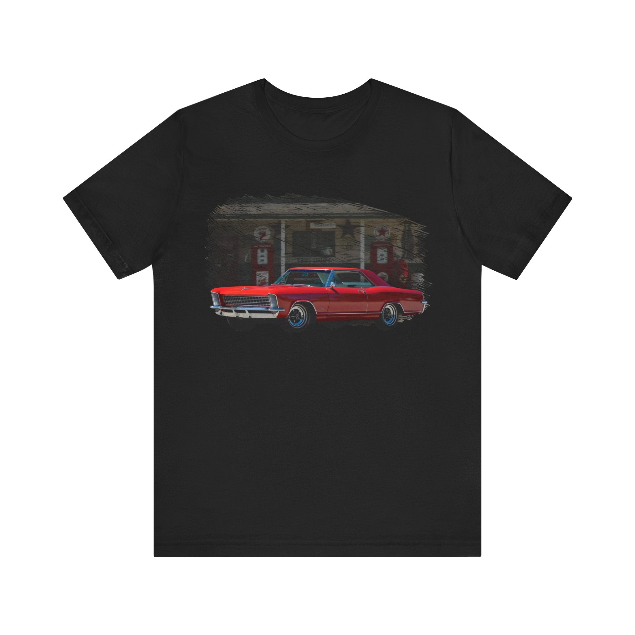 NEW 1965 Riviera in our filling station series Short Sleeve T-Shirt