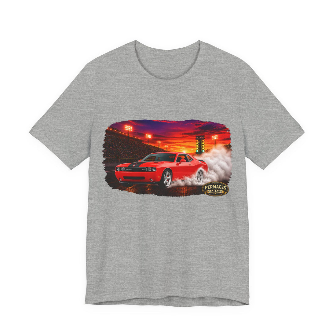 Nitro Series – High-Octane Classic  Drag Racing with Distressed 2010 Challenger Nitro Series T-Shirt