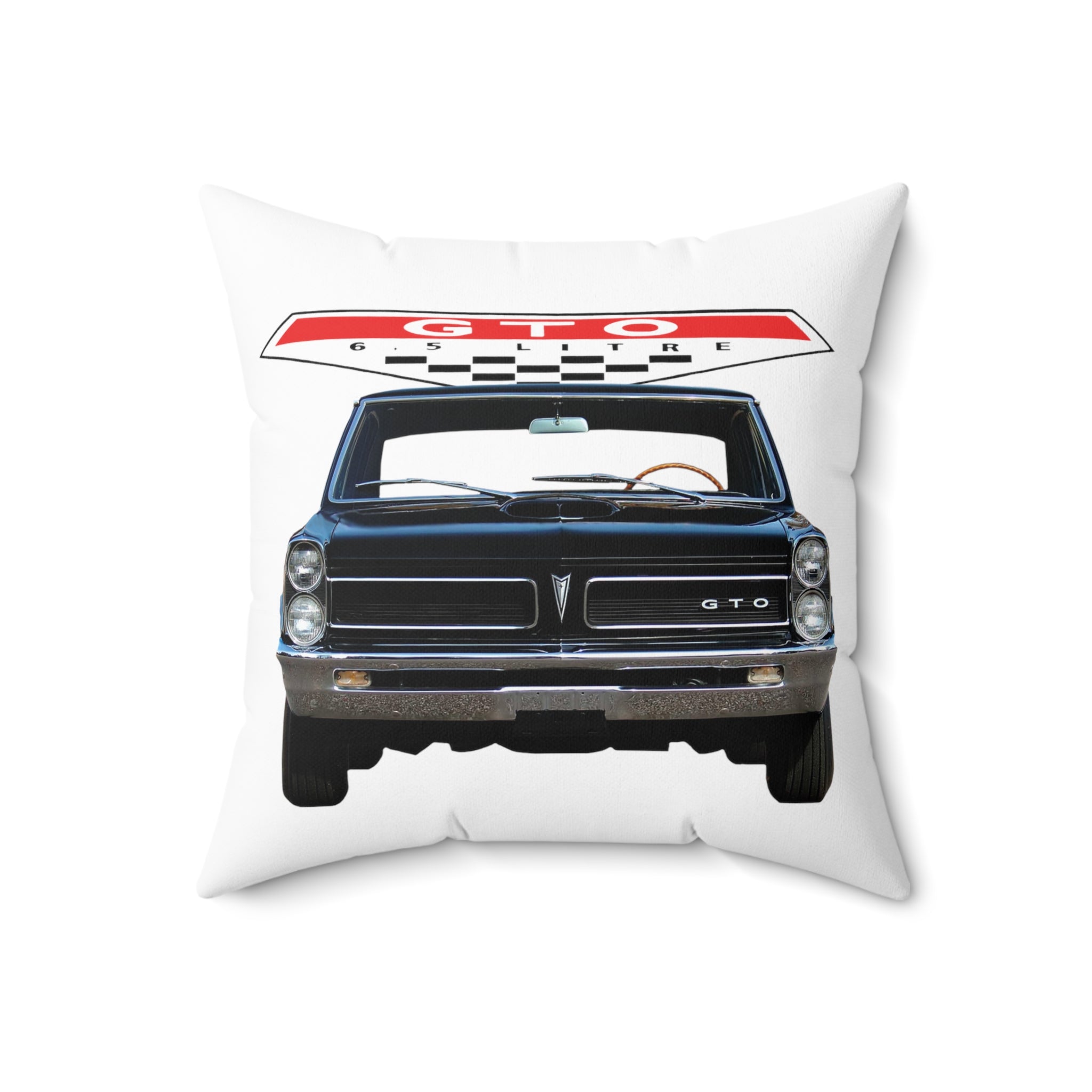 1965 GTO Spun Polyester Square Pillow