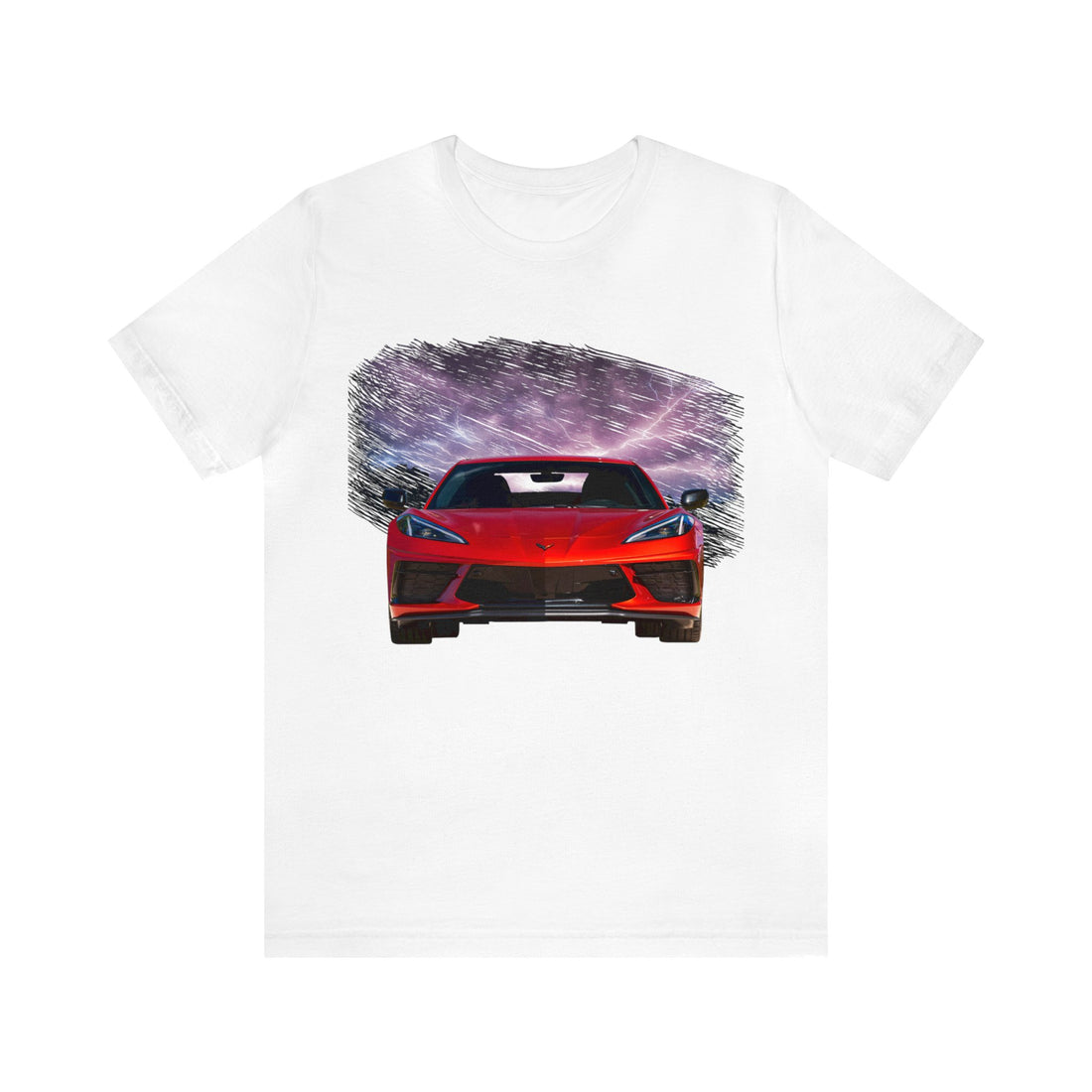 2023 Corvette in our lightning series Short Sleeve Tee