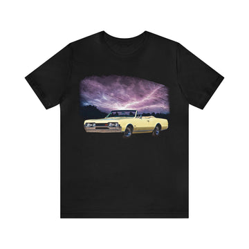 1967 Cutlass 442 in our lightning series Short Sleeve Tee