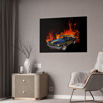 1974 Hurst Olds in our lava series Gloss Posters