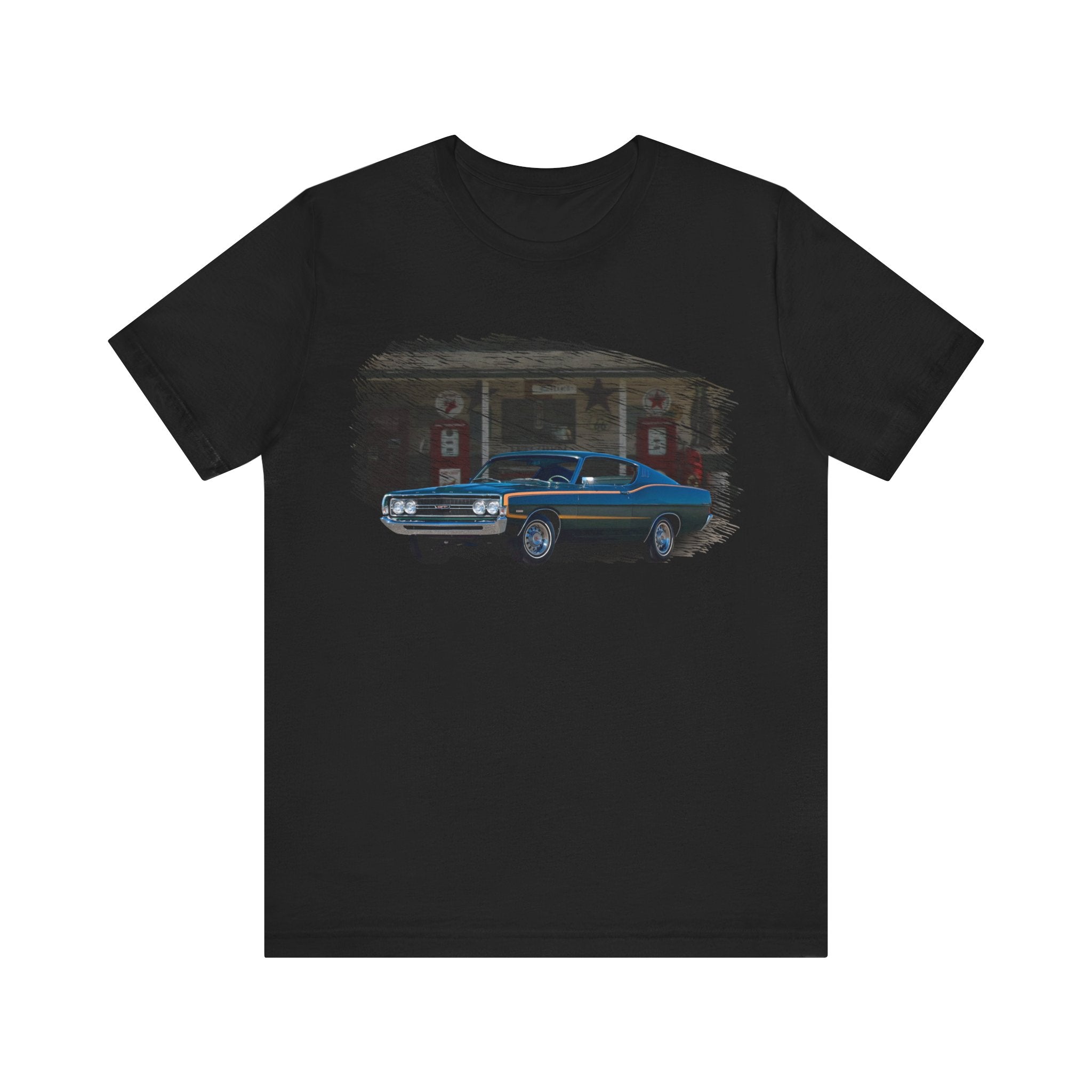 New 1968 Torino in our filling station series Short Sleeve T-Shirt