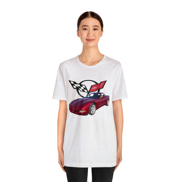 Red 1999 Corvette Short Sleeve Tee