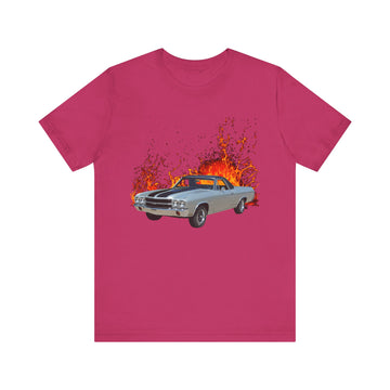 1970 El Camino in our lava series Short Sleeve Tee