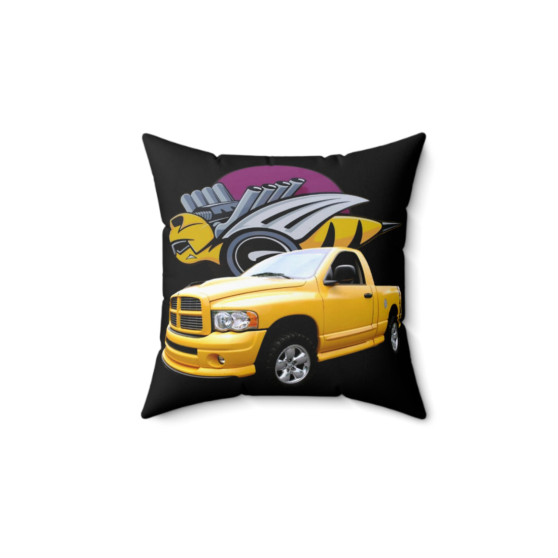 2005 Rumble Bee Spun Polyester Square Pillow