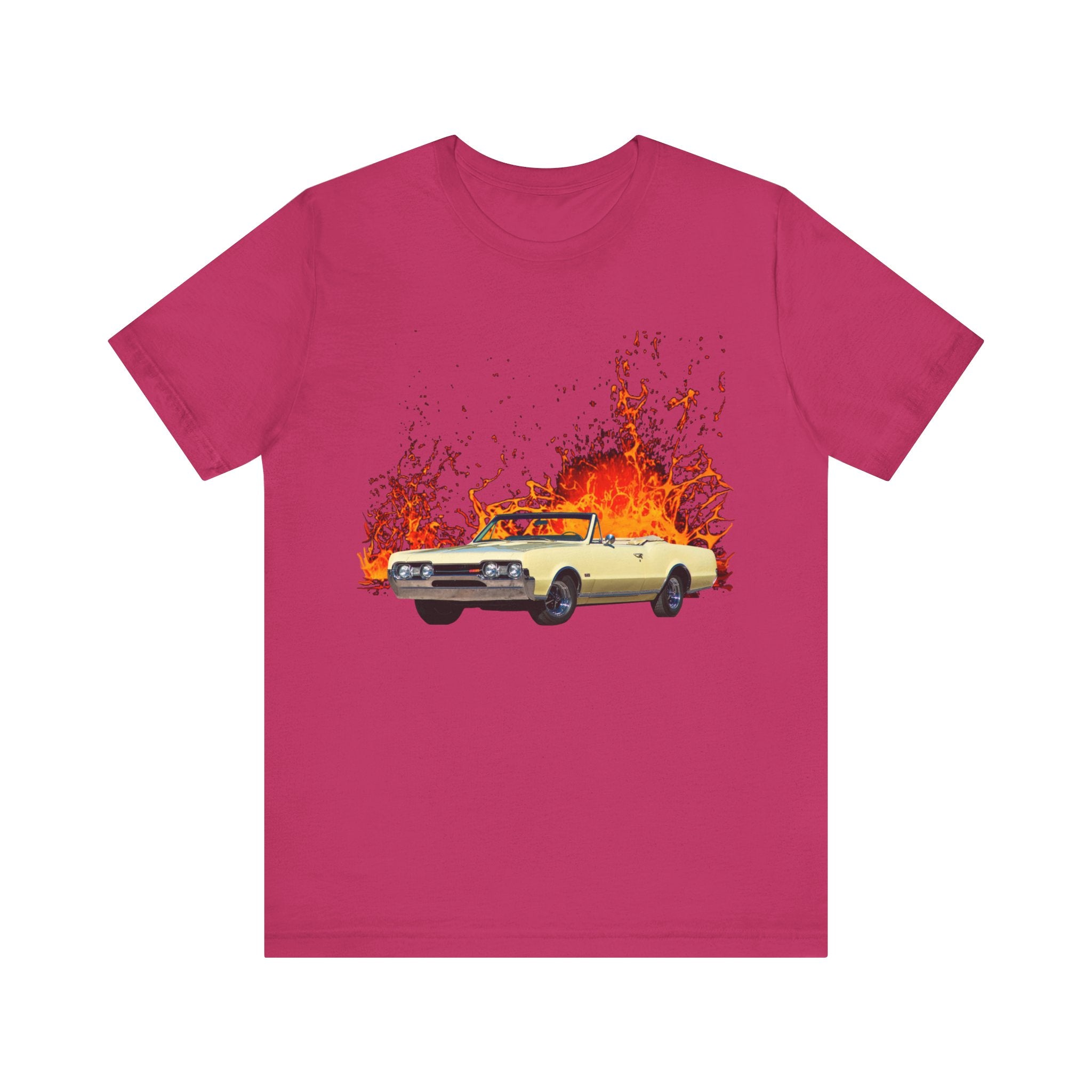 1967 Olds Cutlass 442 in our lava series Short Sleeve Tee