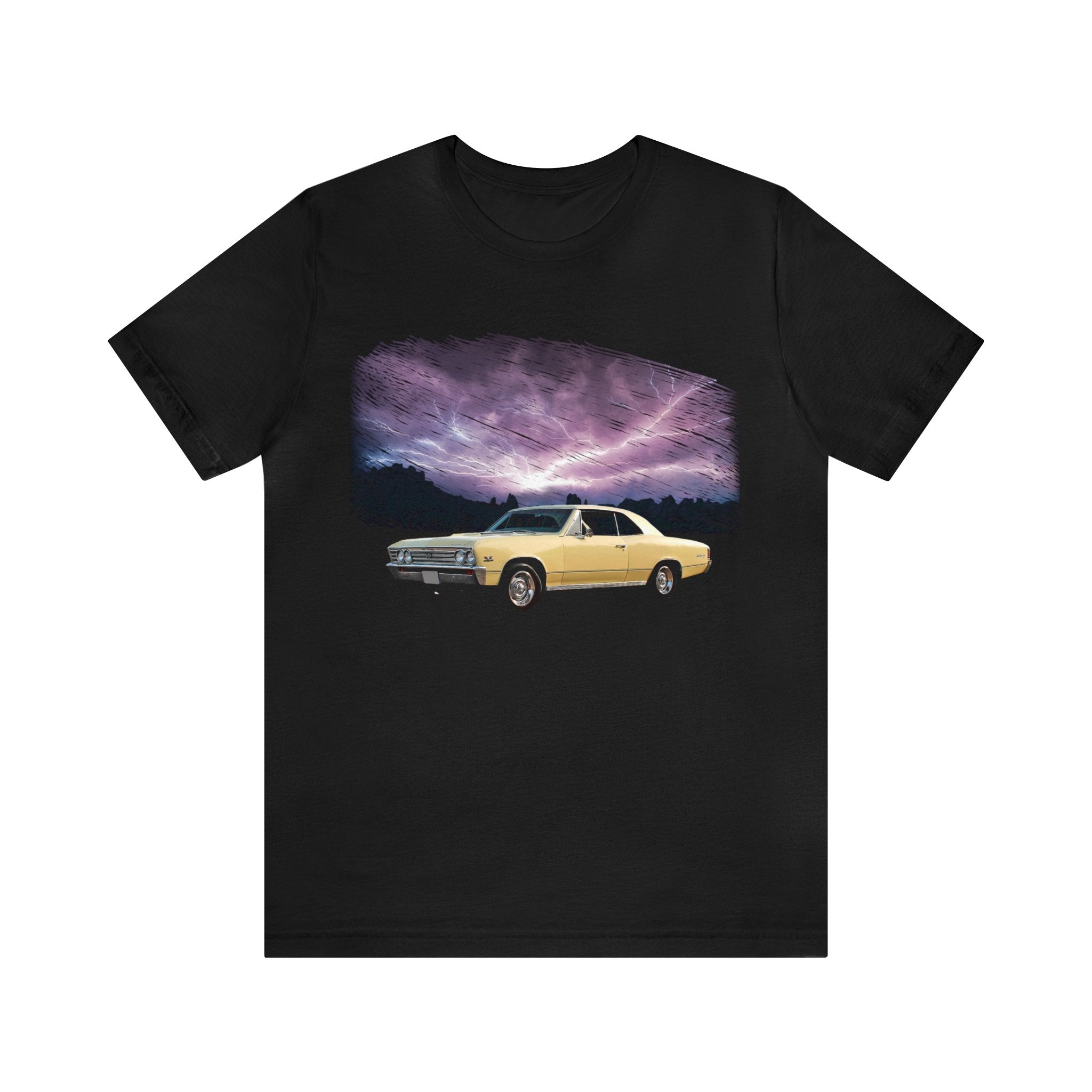 1967 Chevelle SS in our lightning series Short Sleeve Tee