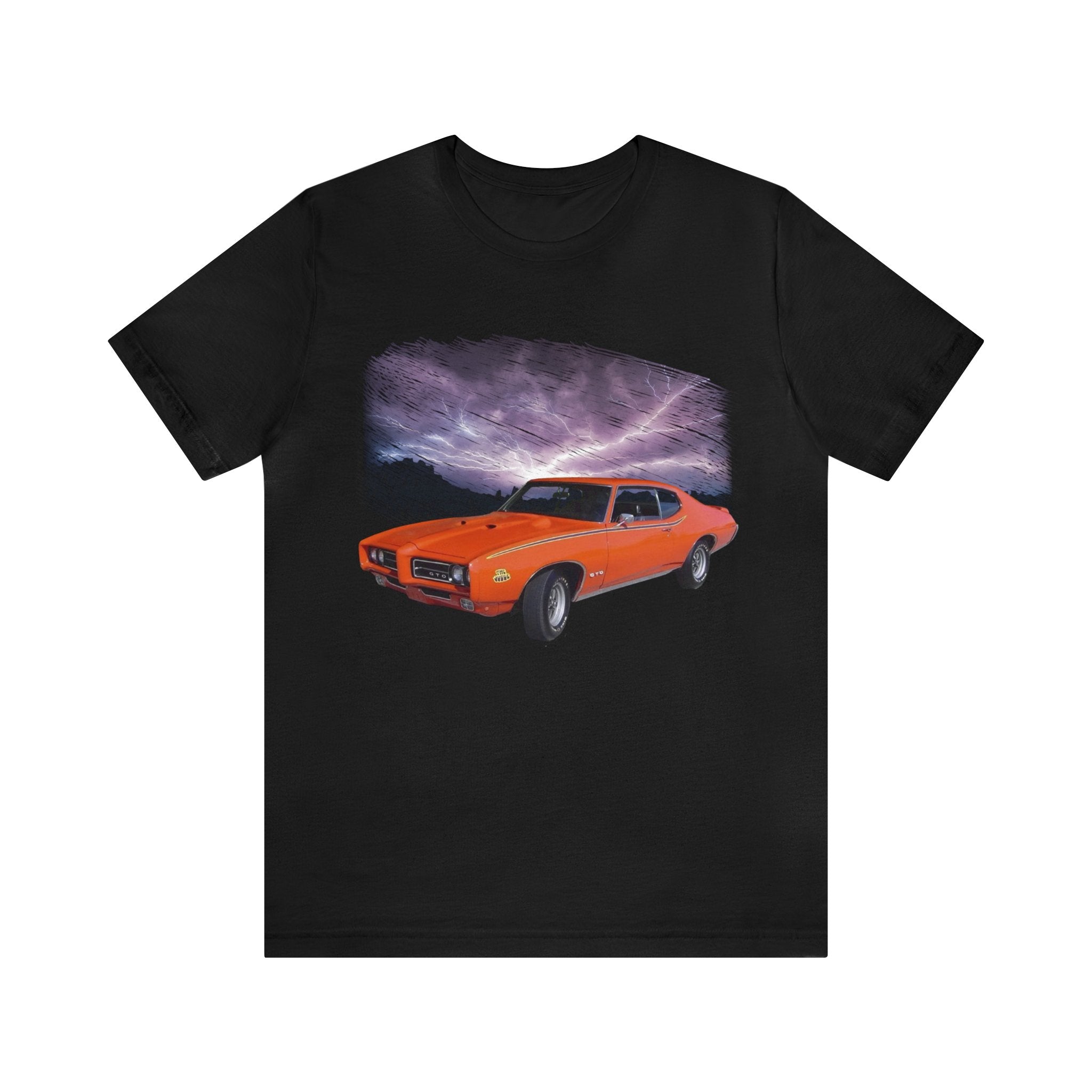 1969 GTO Judge in our lightning series Short Sleeve Tee