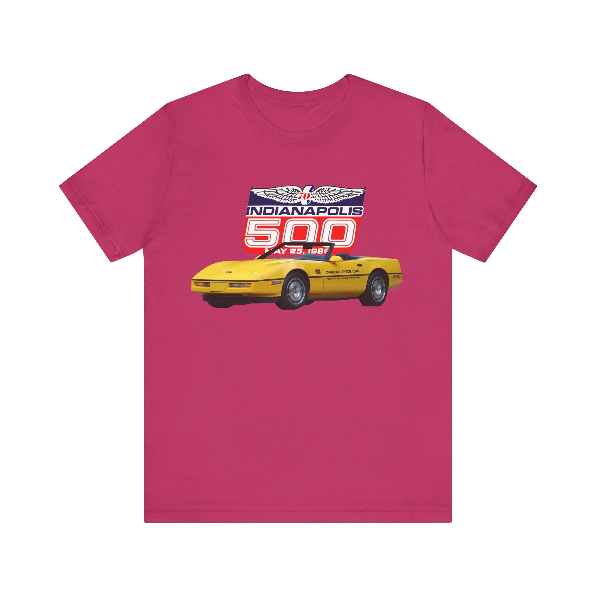 1986 Chevy Corvette Pace Car Short Sleeve Tee