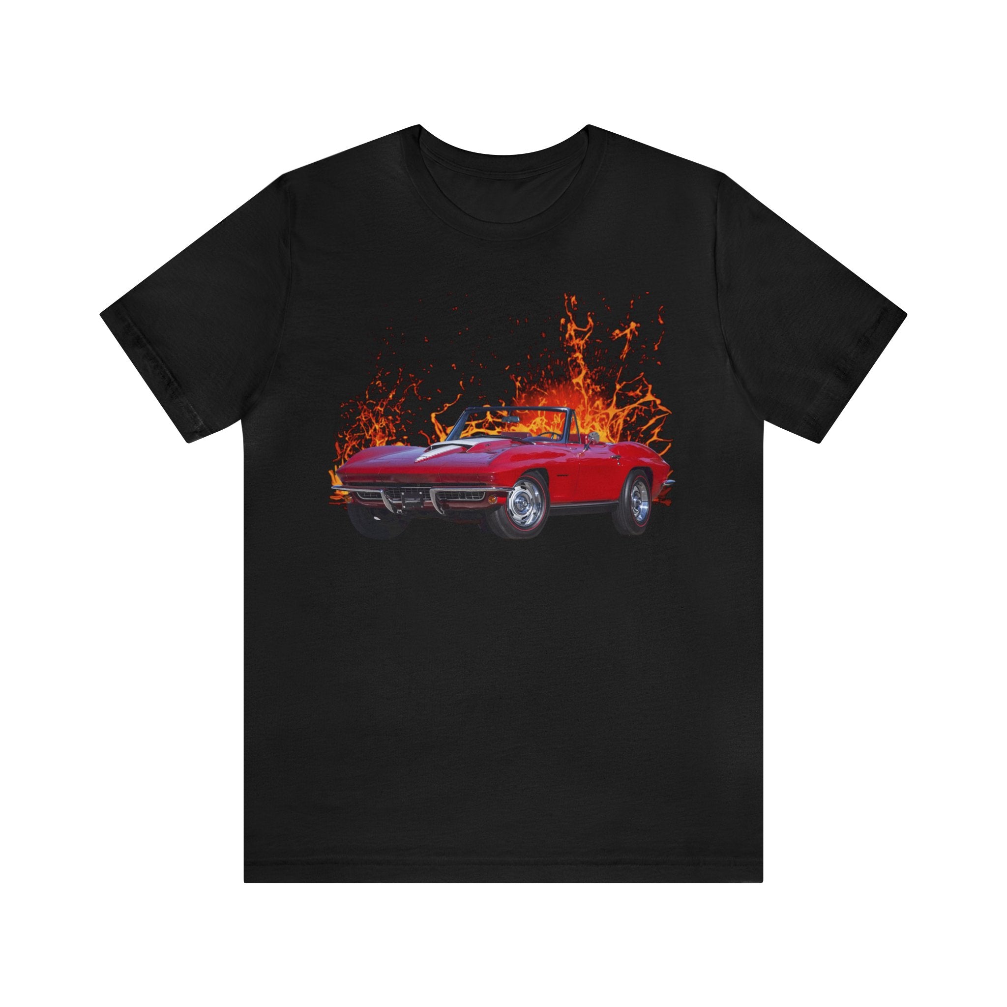 1967 Corvette in our lava series Short Sleeve Tee