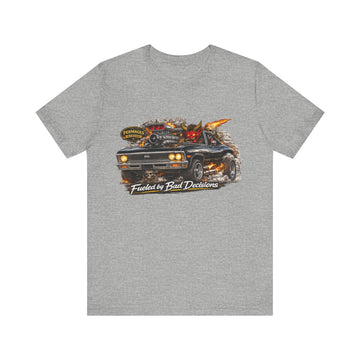 Outlaw Series “Fueled by Bad Decisions” 1968 Chevy Nova SS  Muscle Car T-Shirt