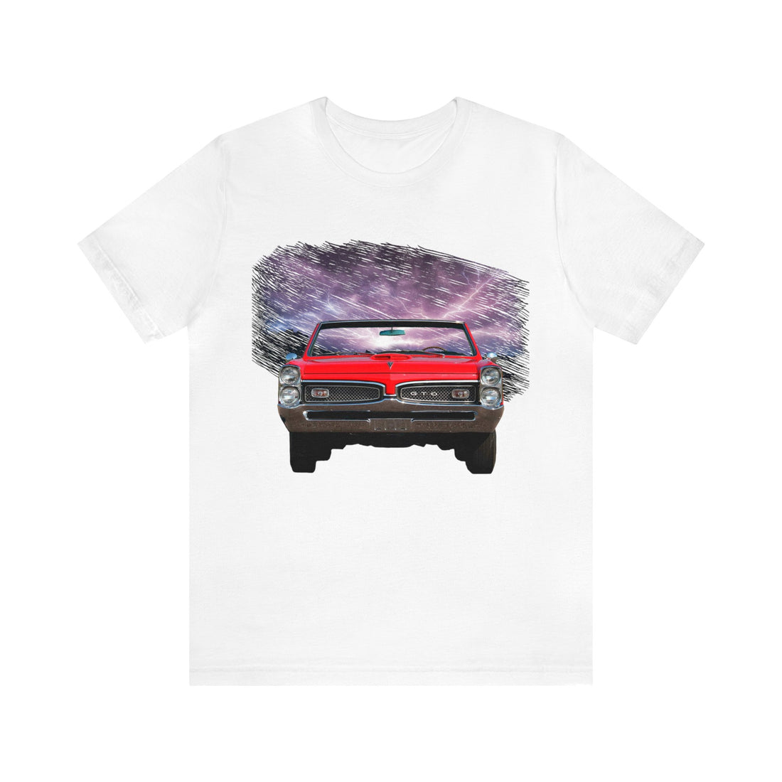 1967 GTO in our lightning series Short Sleeve Tee