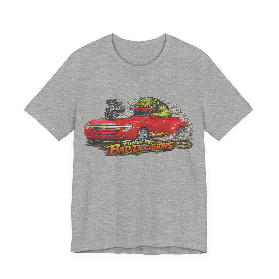 Fueled by Bad Decisions! Lightly Distressed 2004 SSR Outlaw Series T-Shirt