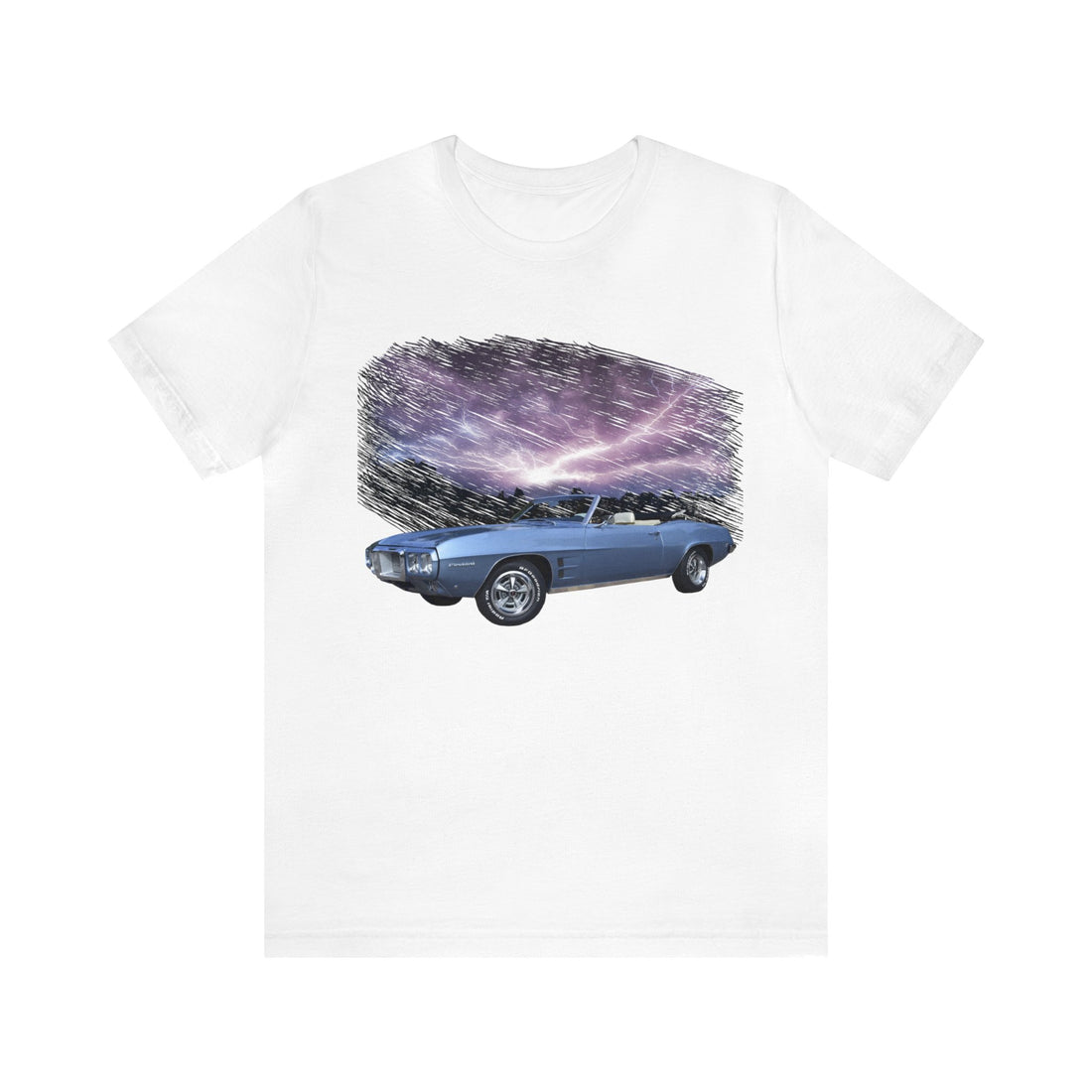 1969 Firebird in our lightning series Short Sleeve Tee