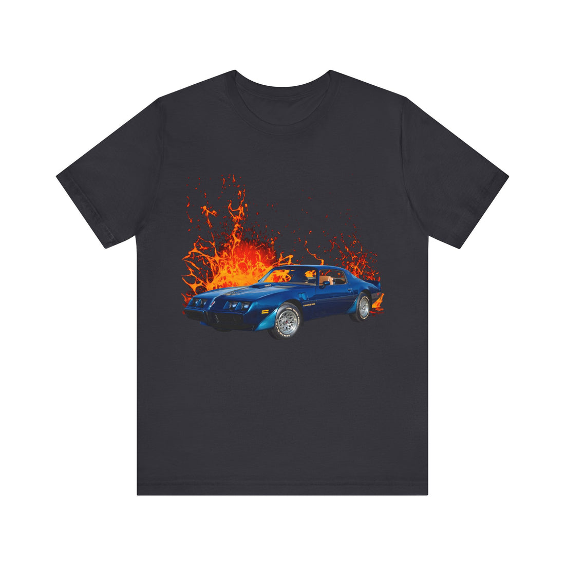 1979 Pontiac Trans AM in our lava series Short Sleeve Tee