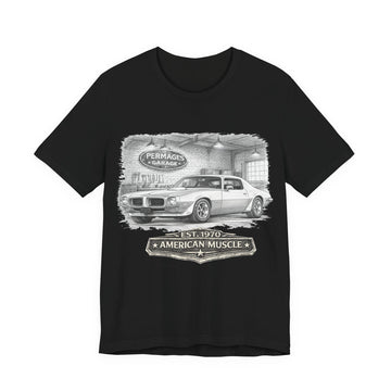 Garage Series – Its more than just a car!  Slightly Distressed 1970 Pontiac Trans AM Garage Series T-Shirt