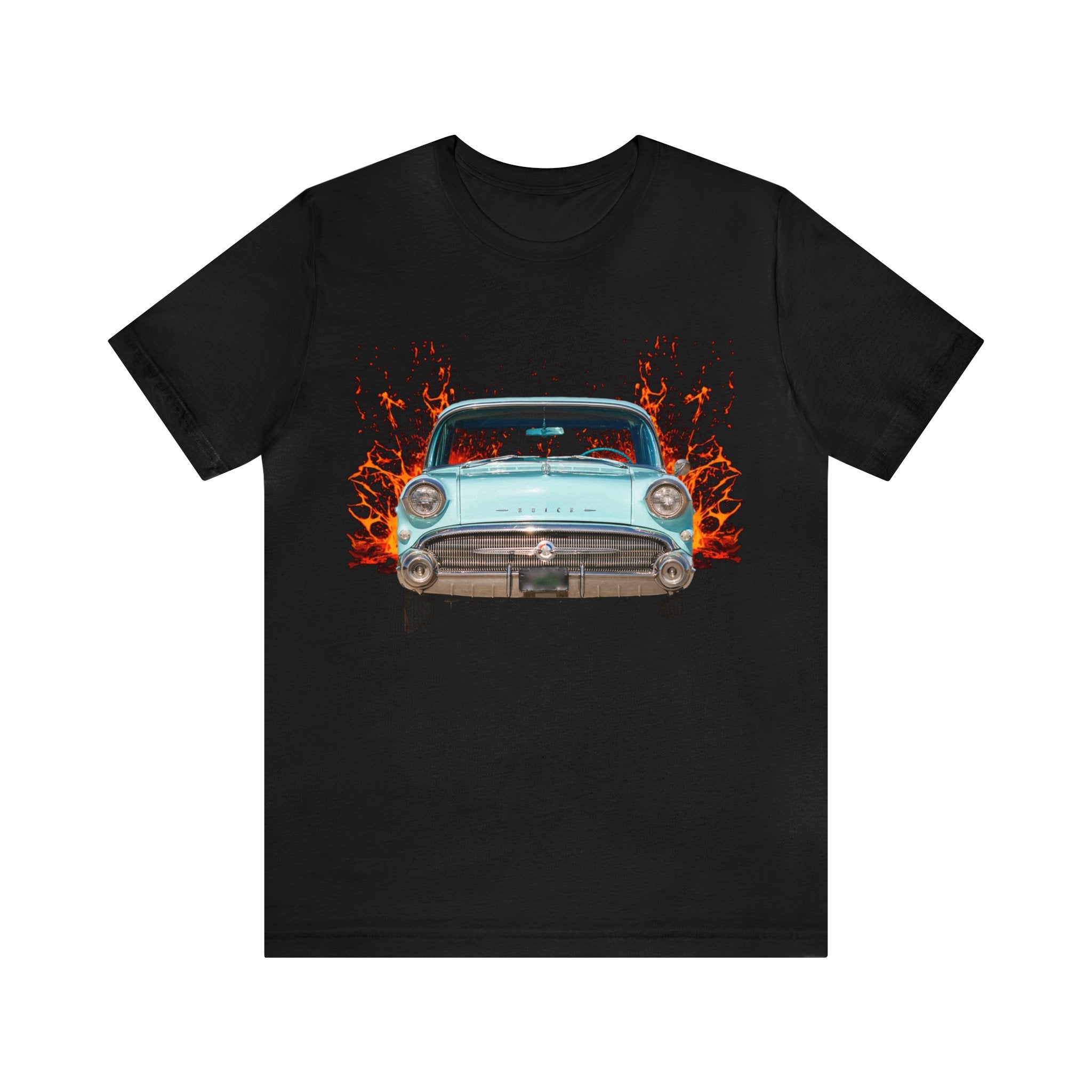 1957 Buick in our lava series Short Sleeve Tee