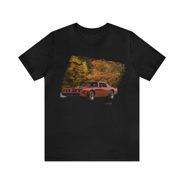 1979 Formula Firebird in our fall day series Short Sleeve Tee