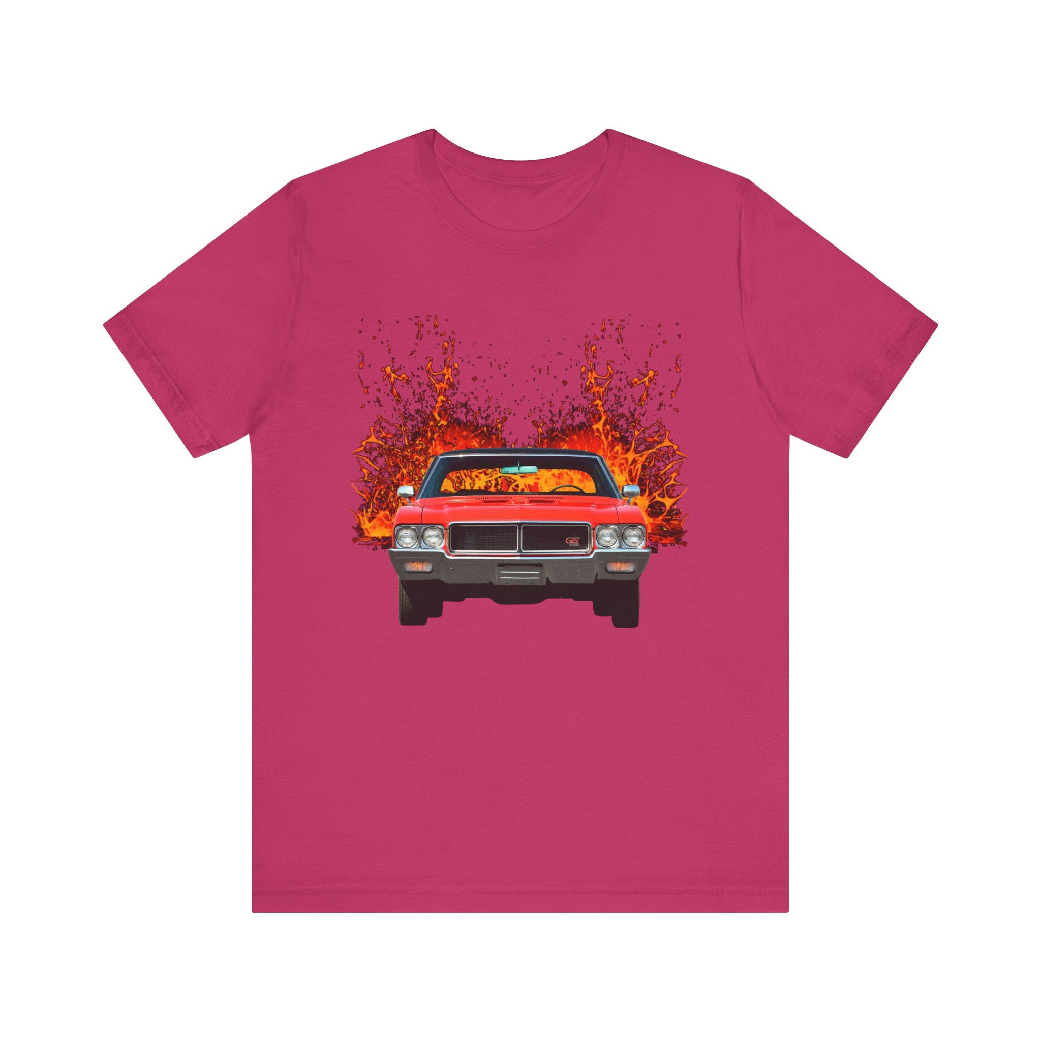 1970 Buick Gran Sport GS in our lava series Short Sleeve Tee