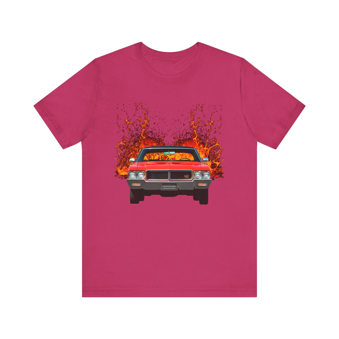 1970 Buick Gran Sport GS lava series short sleeve tee with classic car graphic.