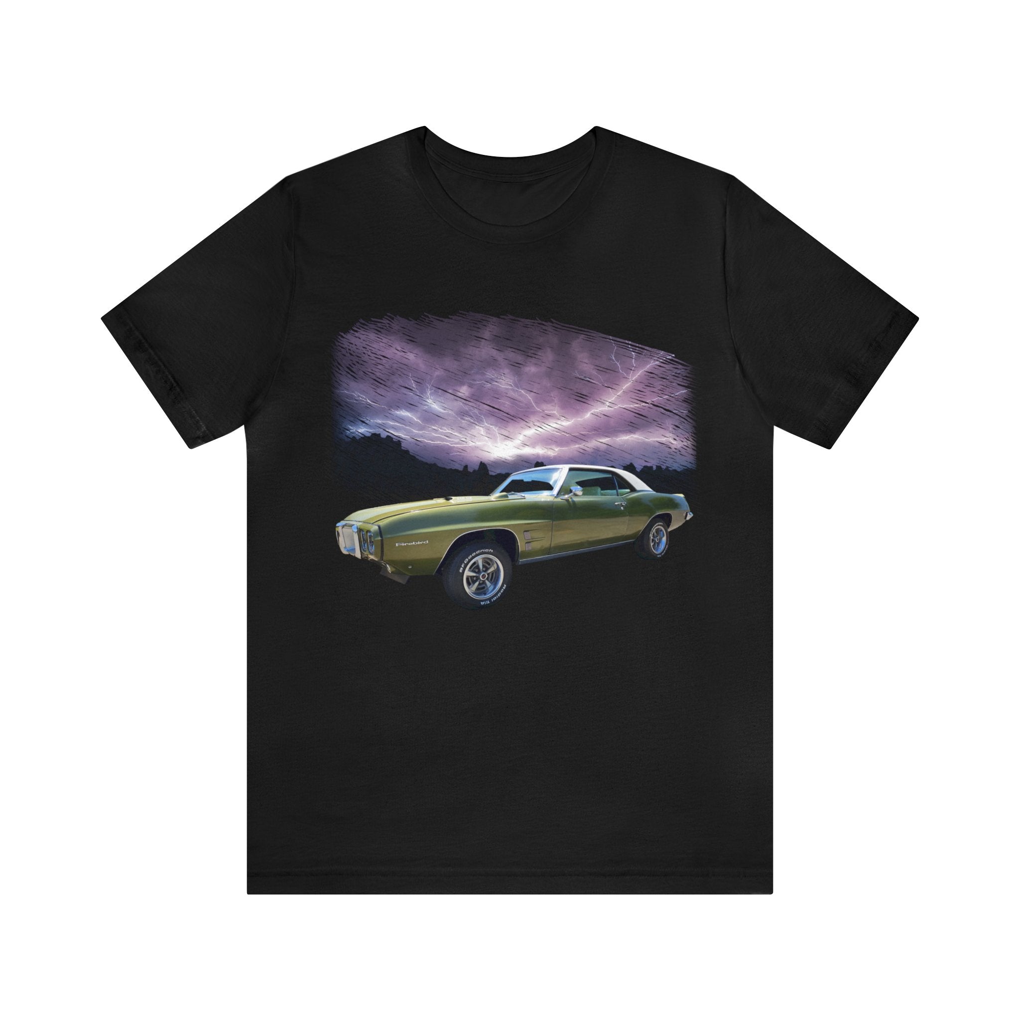 1969 Firebird in our lightning series Short Sleeve Tee