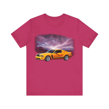 2007 Mustang 302 in our lightning series Short Sleeve Tee