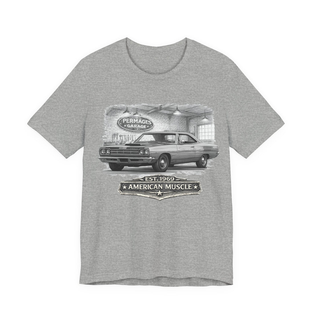 Garage Series – Its more than just a car!  Slightly Distressed 1969 Road Runner Garage Series T-Shirt