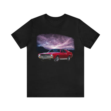 1969 AMX in our lightning series Short Sleeve Tee