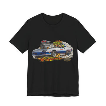 Fueled by Bad Decisions! Lightly Distressed 1982 Camaro Pace Car Outlaw Series T-Shirt