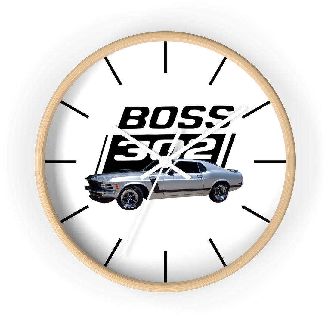 1970 Boss 302 Mustang 10" Wall clock Free Shipping!