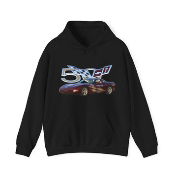 2003 50th Anniversary Edition Corvette series Unisex Heavy Blend™ Hoodie