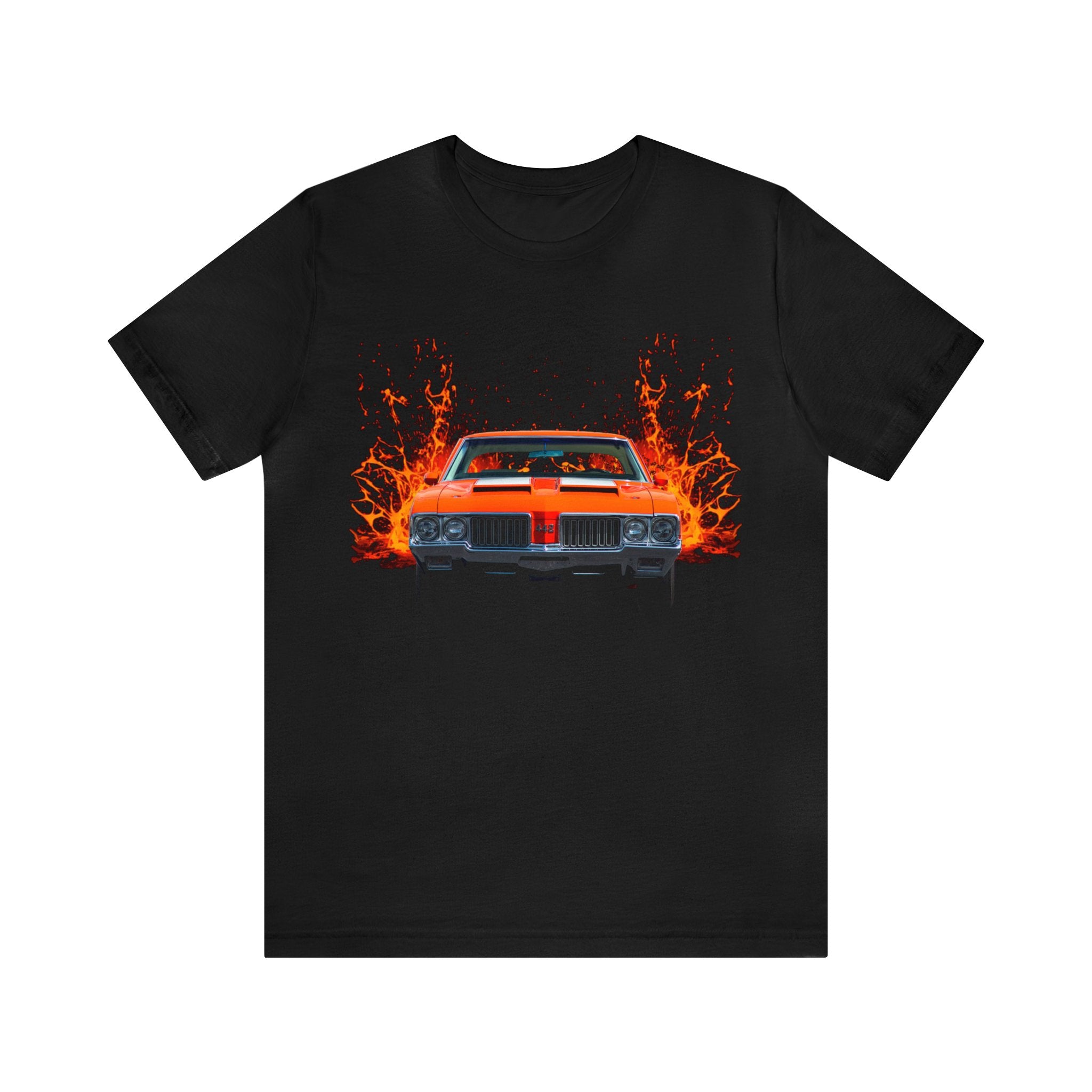 1970 Olds Cutlass 442 in our lava series Short Sleeve Tee