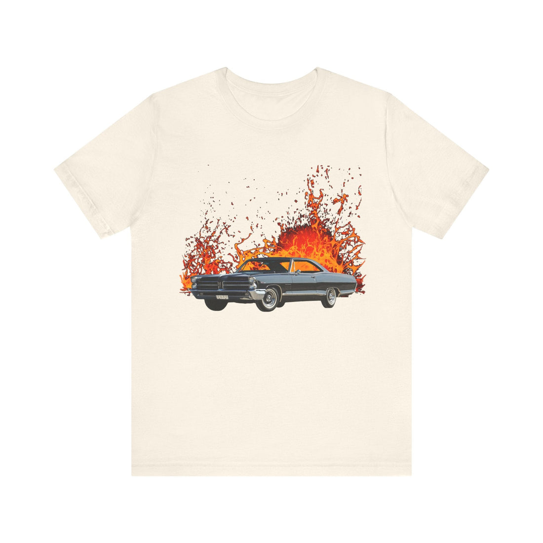 1965 Pontiac Catalina lava series short sleeve tee featuring classic car graphic.