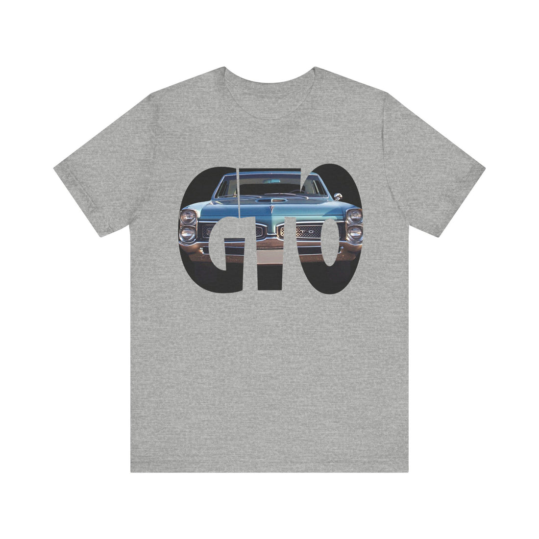 1967 Pontiac GTO in our letters series Short Sleeve Tee