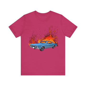 1967 Olds Cutlass in our lava series Short Sleeve Tee