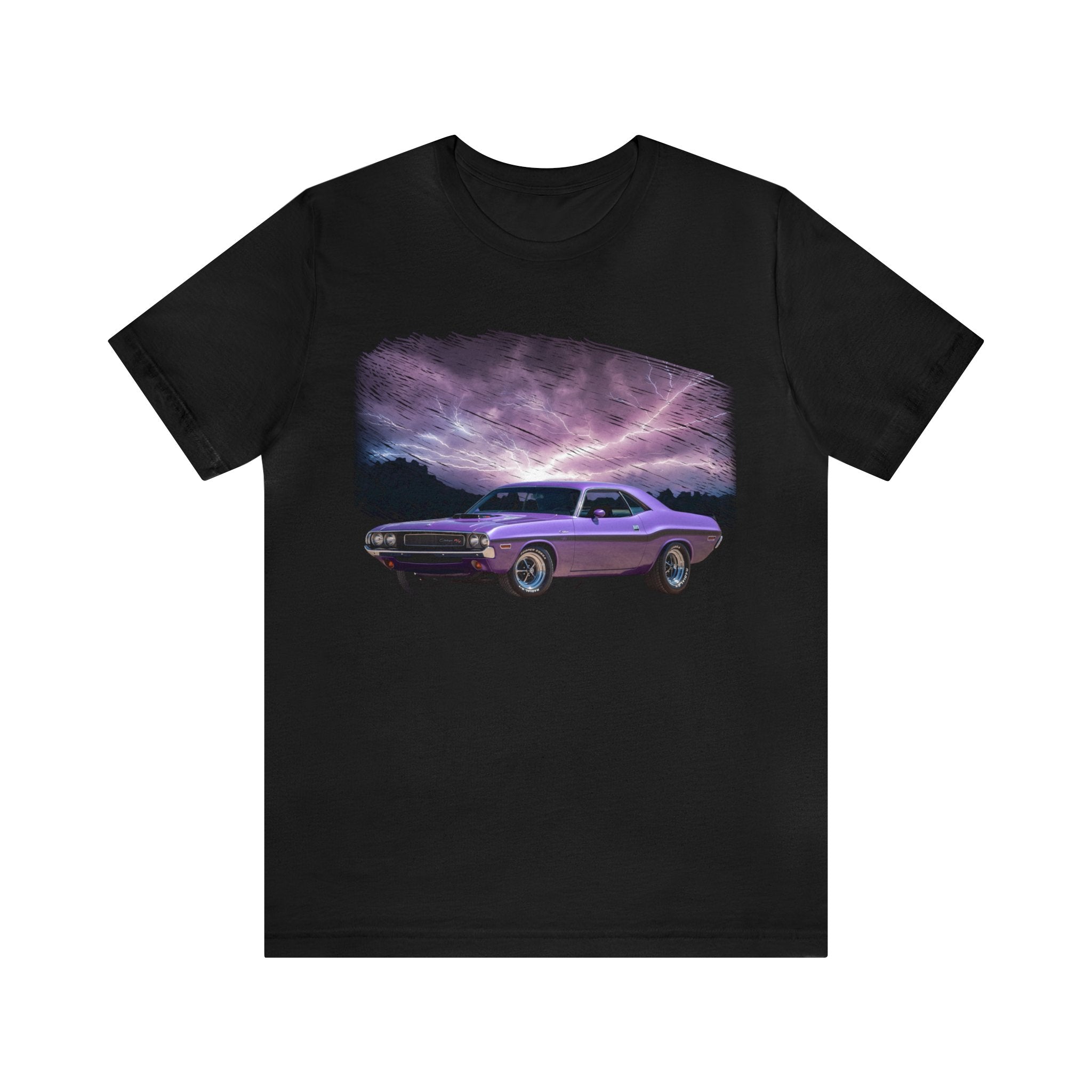 1970 Challenger in our lightning series Short Sleeve Tee