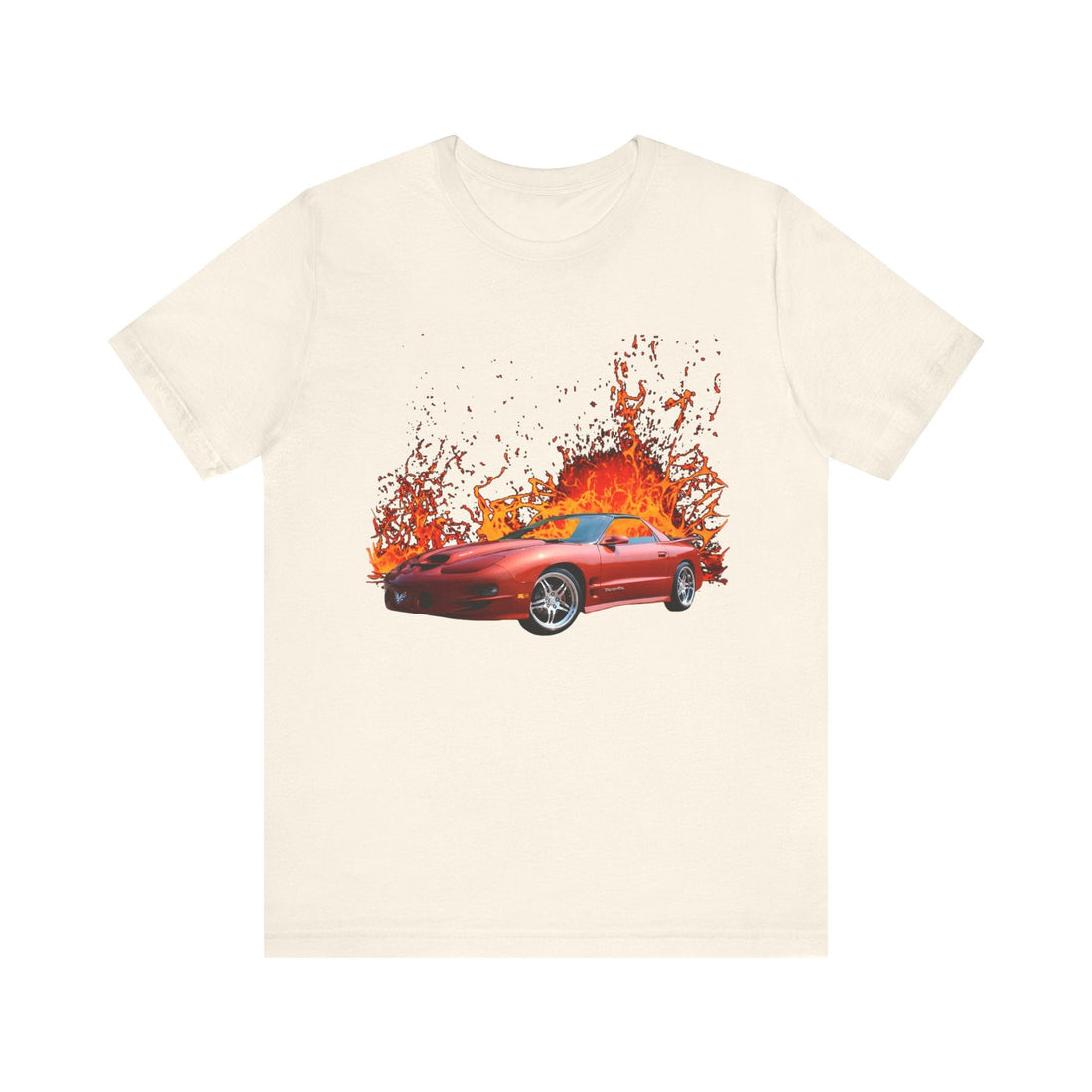 2002 Pontiac Trans AM Lava Series Short Sleeve Tee with Flame Design