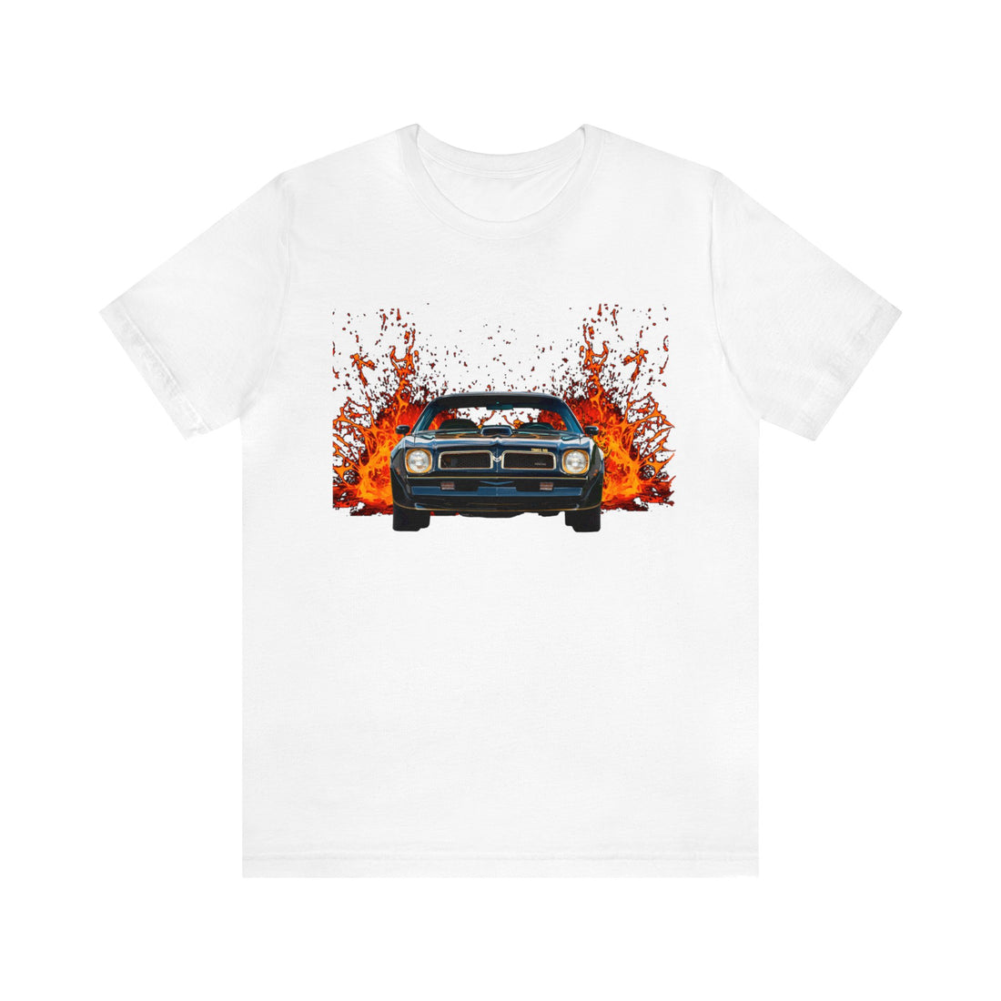 1976 Trans AM SE in our lava series Short Sleeve Tee