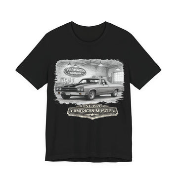 Garage Series – Its more than just a car!  Slightly Distressed 1970 Chevy El Camino Garage Series T-Shirt