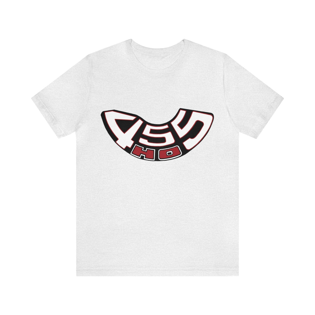 Pontiac 455 HO Short Sleeve Tee with graphic design, lightweight cotton.