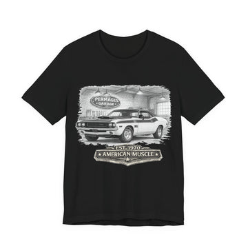 Garage Series – Its more than just a car!  Slightly Distressed 1970 Challenger TA Garage Series T-Shirt