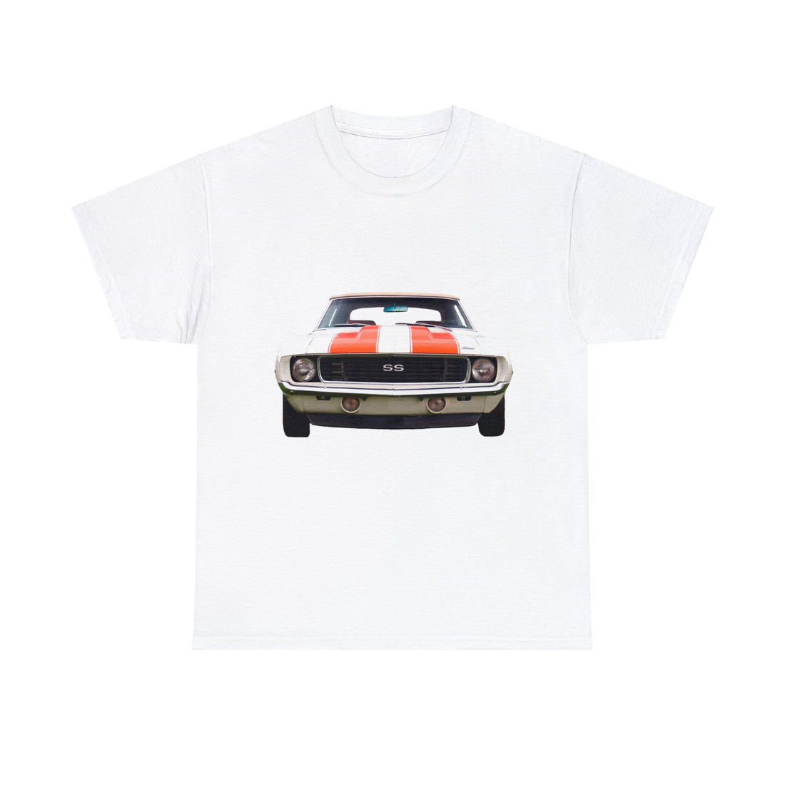 1969 Camaro Pace Car in our coming and going series Short Sleeve Cotton Tee