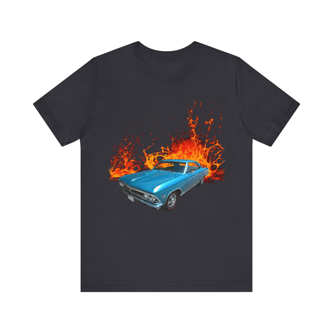 1966 Chevy Chevelle SS in our lava series Short Sleeve Tee